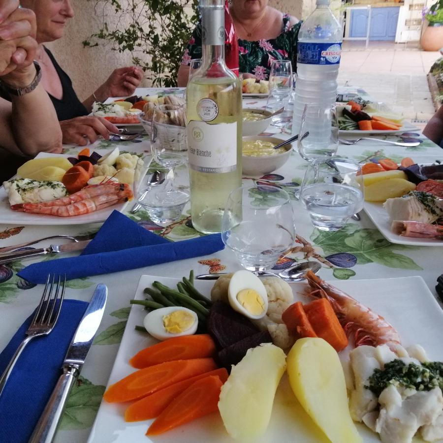 Chambre Et Table D'Hotes Villa Pomponette 楠莱潘 外观 照片
